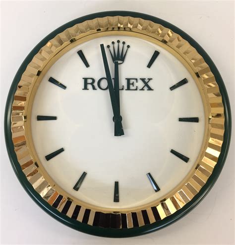 rolex wall clocks|rolex wall clock in uk.